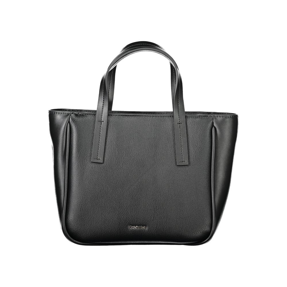Sac à main noir en polyéthylène pour femme
