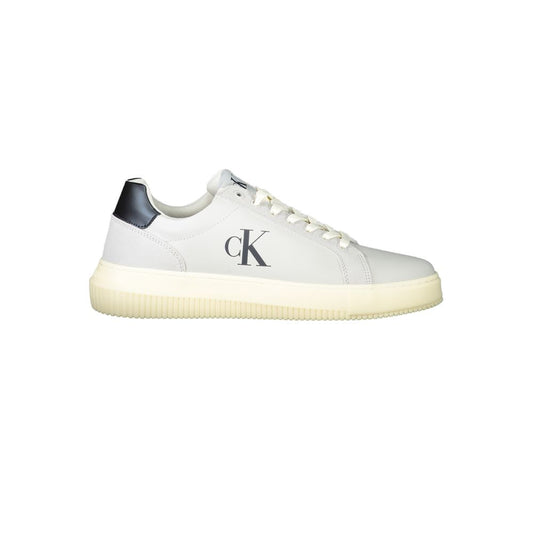 Baskets en cuir marron pour homme