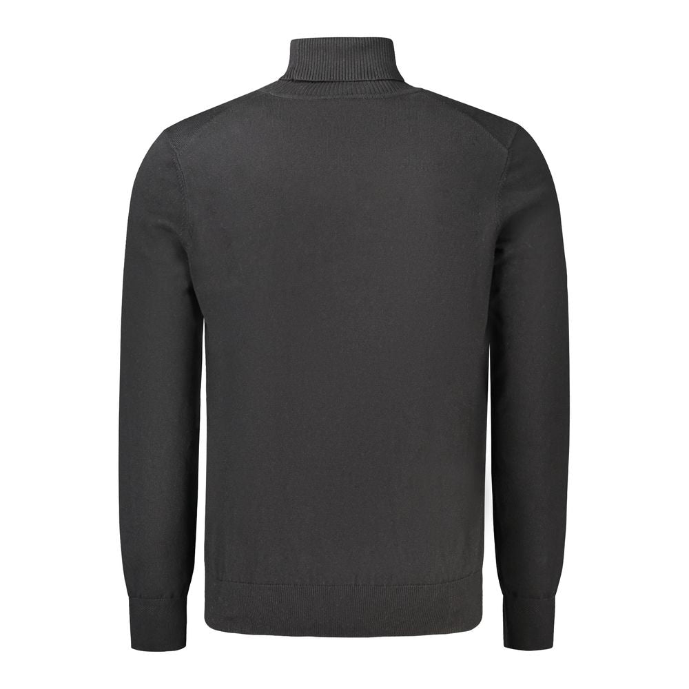 Pull homme en laine noire
