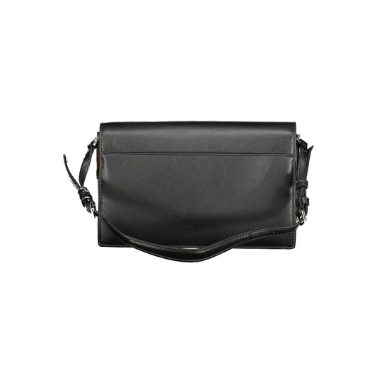 Sac à main femme en polyester noir
