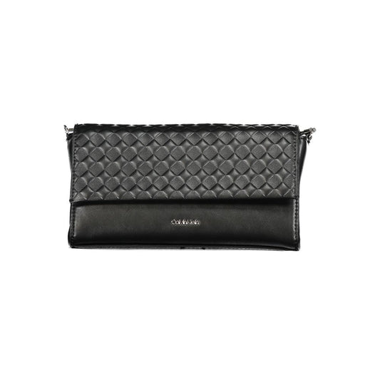 Sac à main en polyester noir