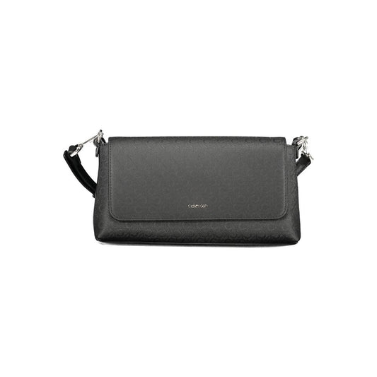 Sac à main femme en polyester noir