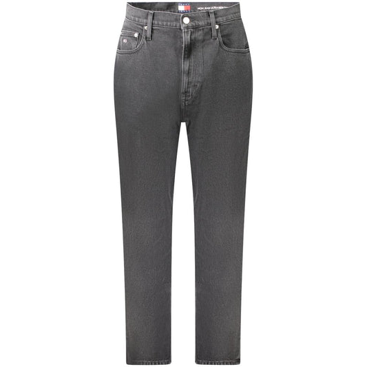 Jean femme en coton noir