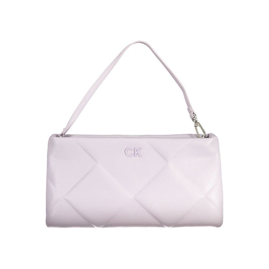 Sac à main en polyester violet