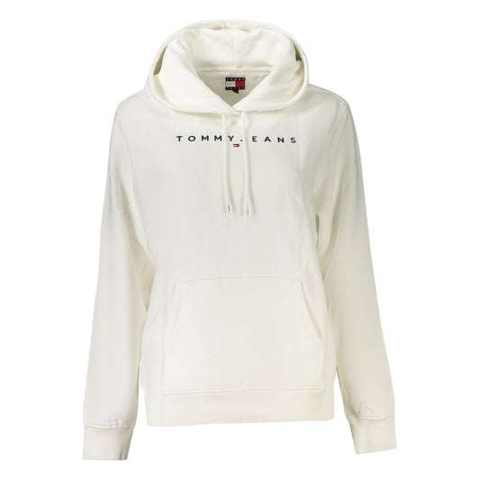 Pull femme en coton blanc