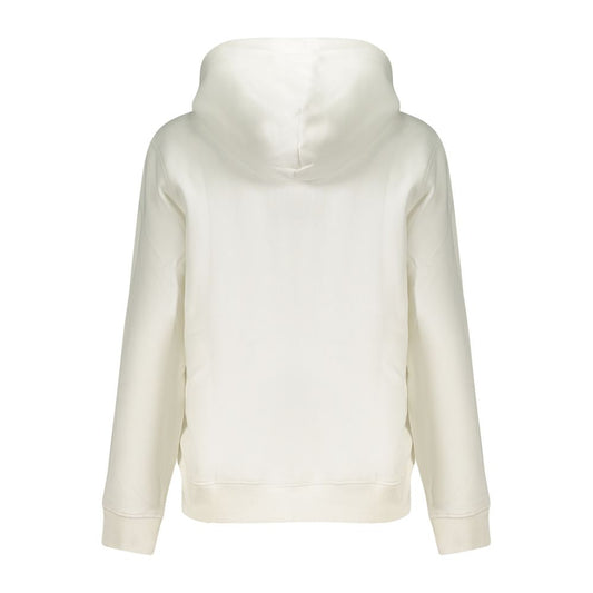 Pull femme en coton blanc