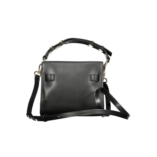 Sac à main noir en polyéthylène pour femme