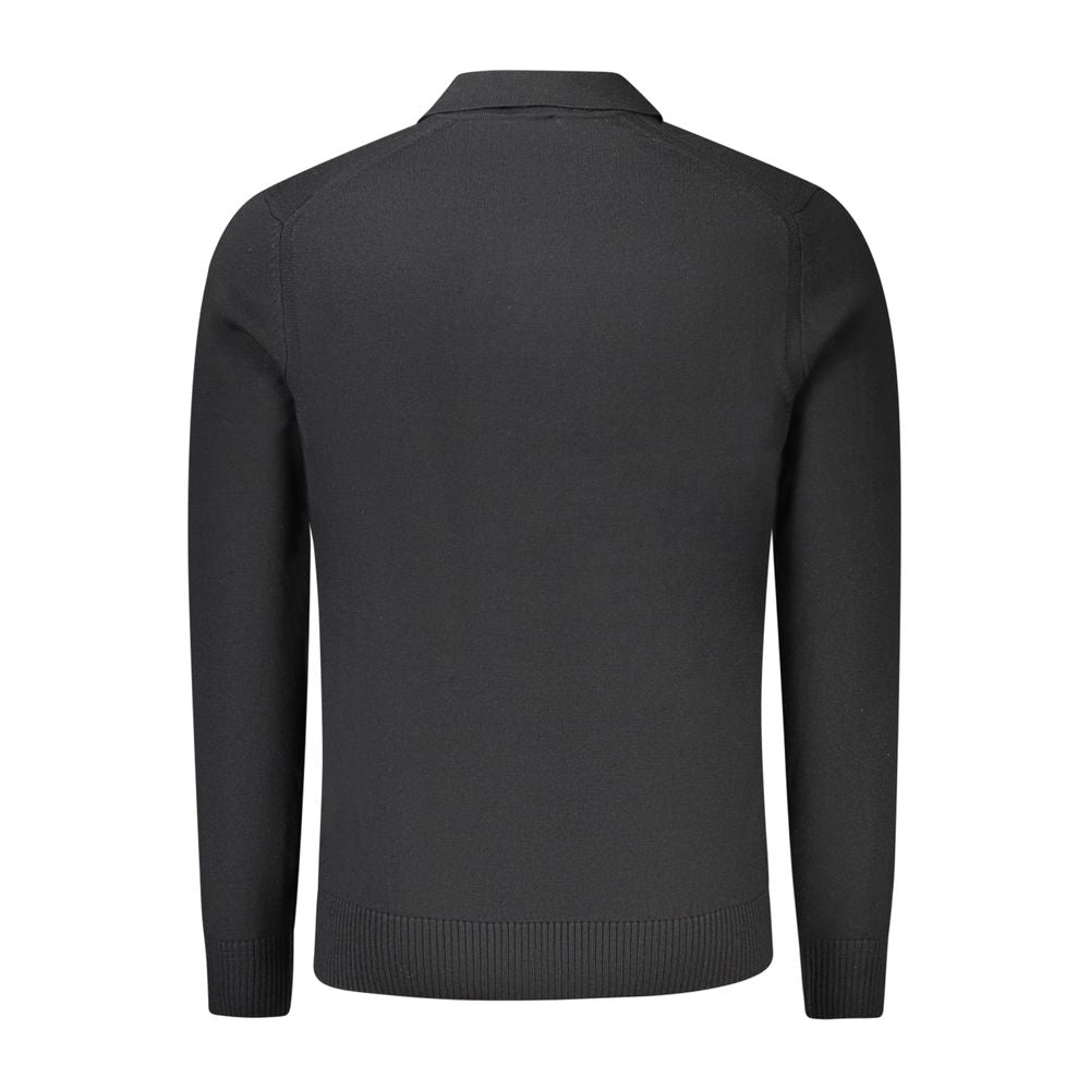 Pull homme en laine noire