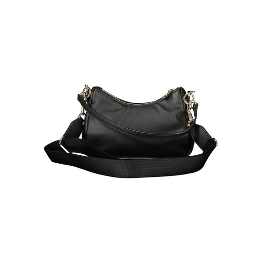 Sac à main femme en polyester noir