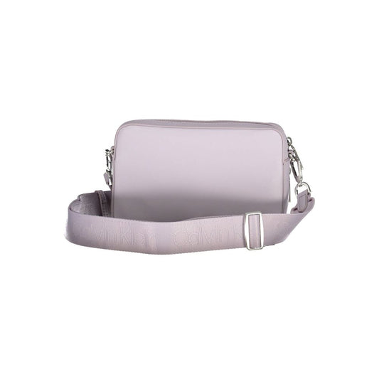 Sac à main en polyester violet