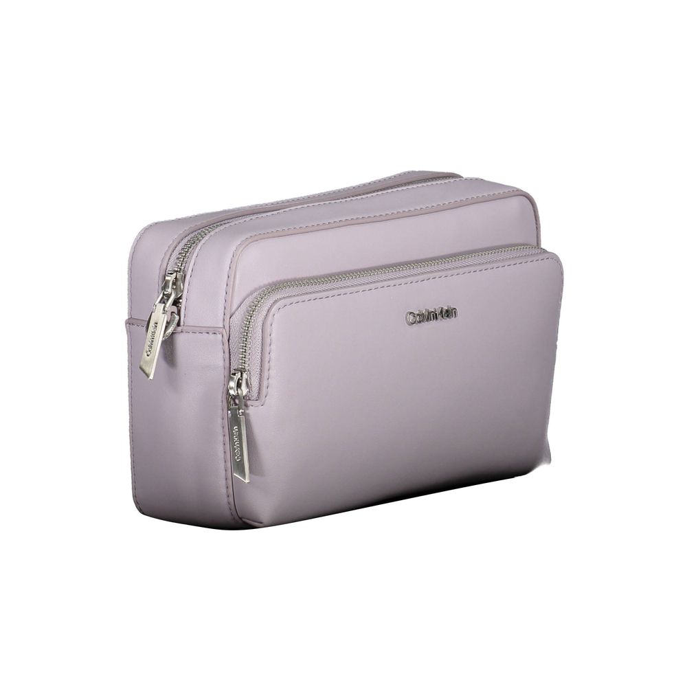 Sac à main en polyester violet