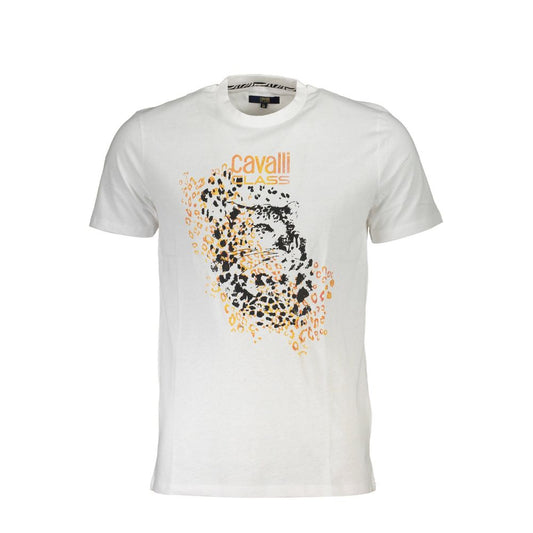 Camiseta blanca de algodón
