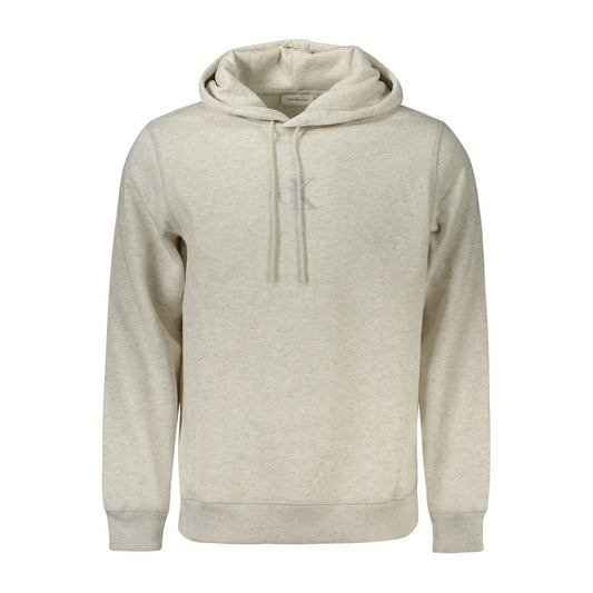 Suéter de algodón gris para hombre