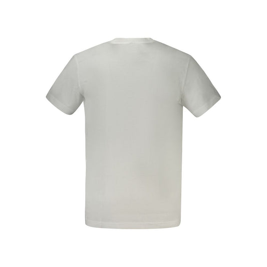 T-shirt homme en coton blanc