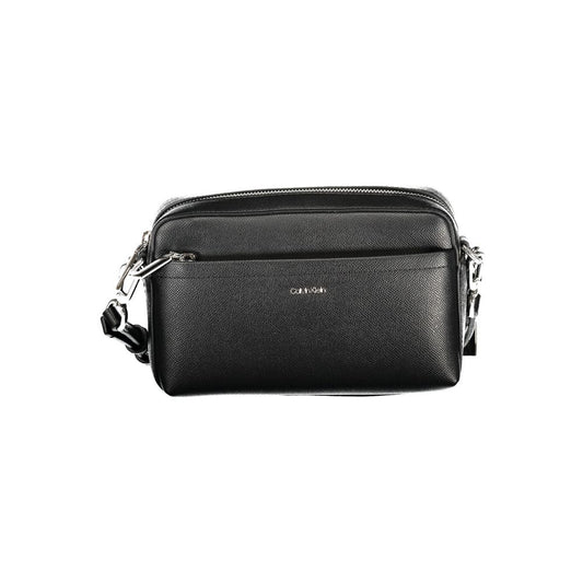 Sac à main noir en polyéthylène pour femme