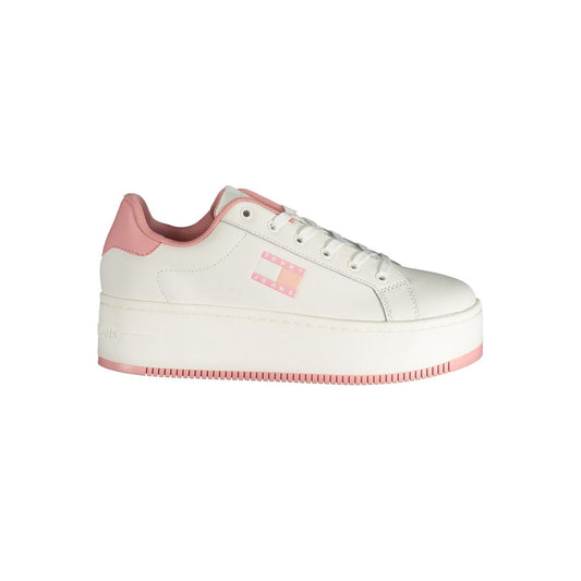 Zapatillas deportivas de poliéster rosa