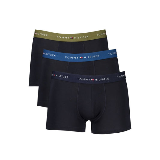 Sous-vêtements en coton bleu