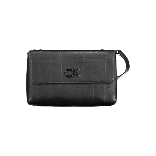Sac à main femme en polyester noir