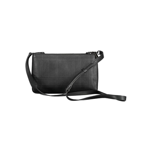 Sac à main femme en polyester noir