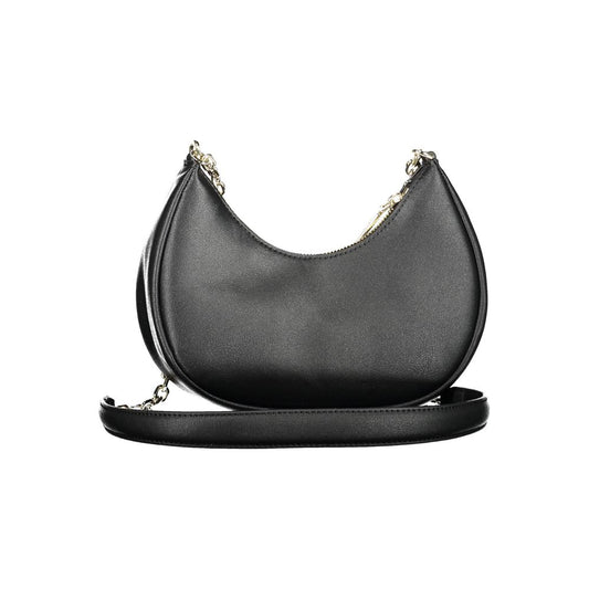 Sac à main femme en polyester noir
