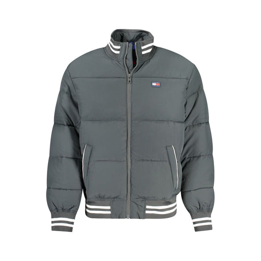 Chaqueta de poliamida verde para hombre