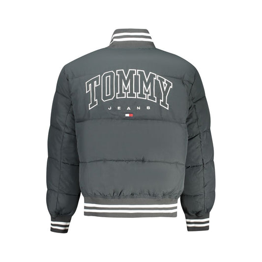 Chaqueta de poliamida verde para hombre