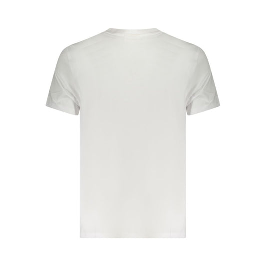 T-shirt homme en coton blanc