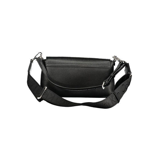 Sac à main noir en polyéthylène pour femme