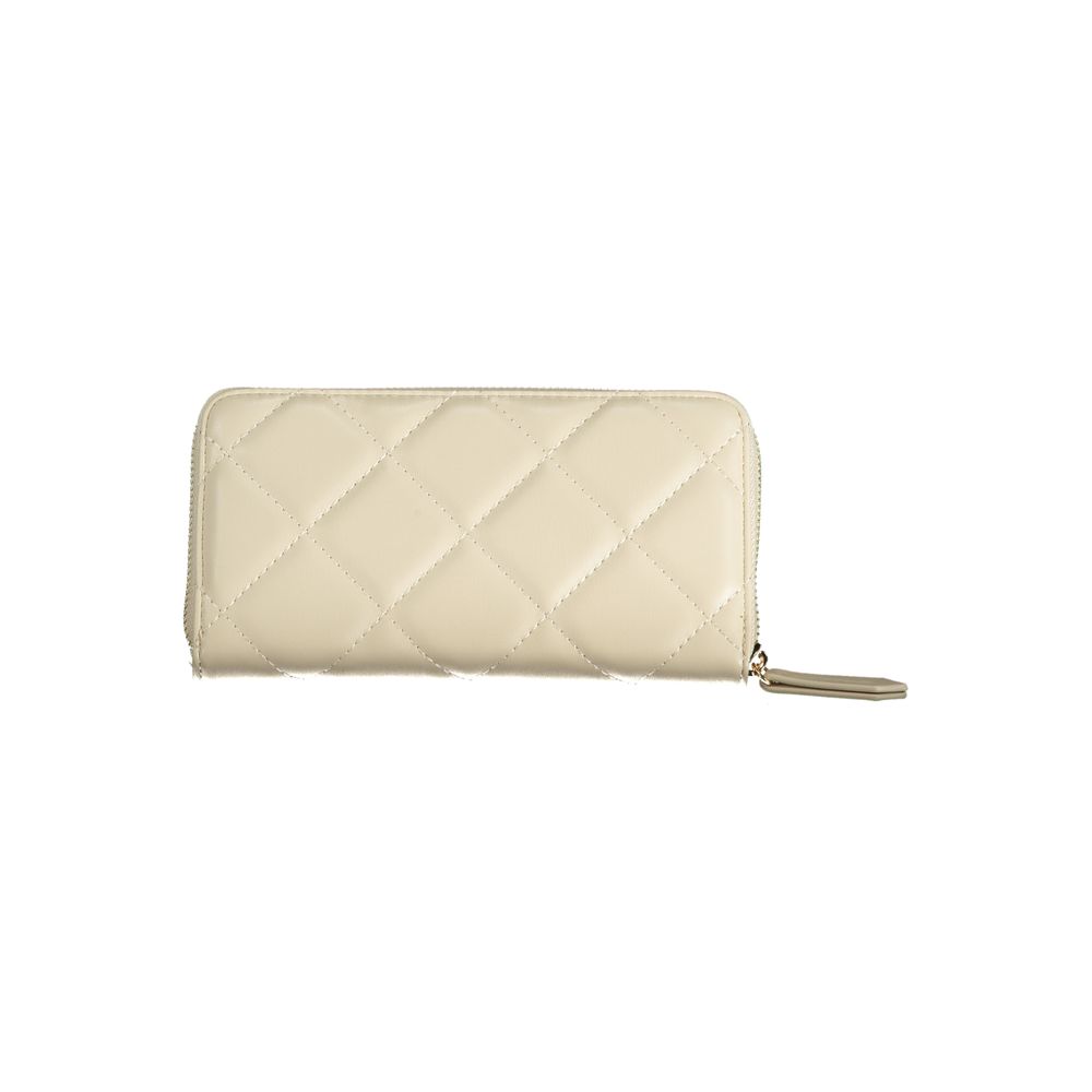Cartera de polietileno beige