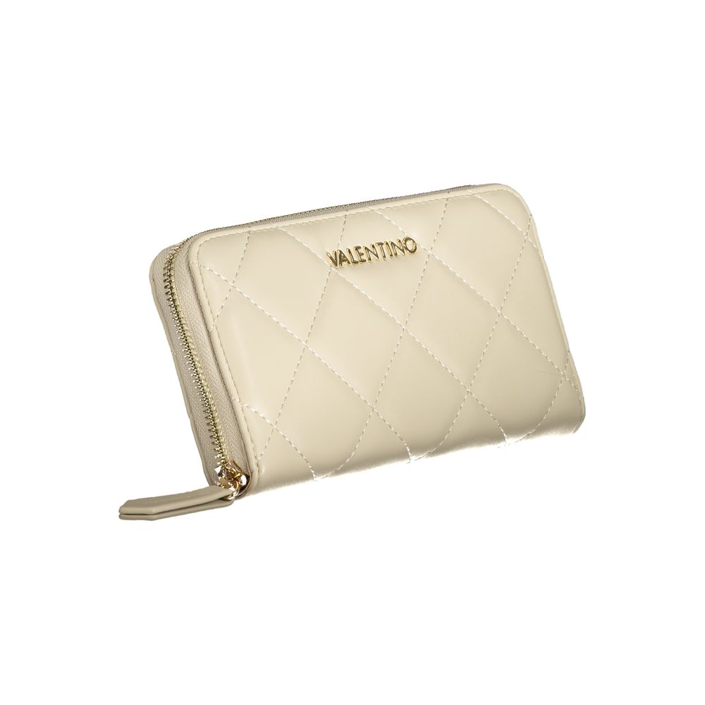 Cartera de polietileno beige