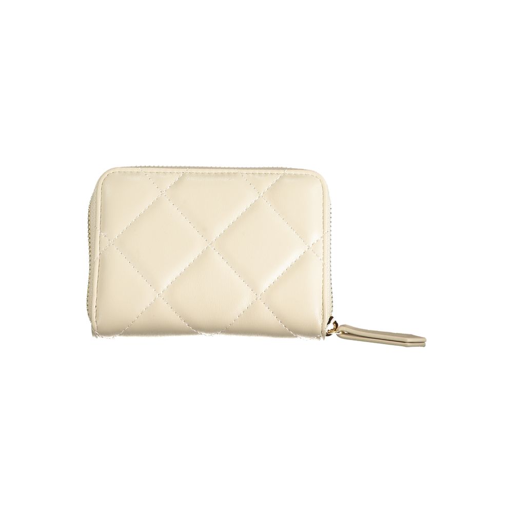 Cartera de polietileno beige