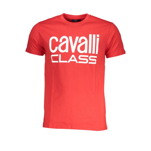 Camiseta roja de algodón