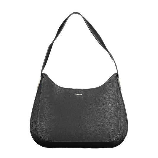 Sac à main femme en polyester noir