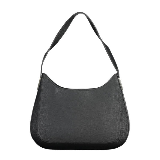 Sac à main femme en polyester noir