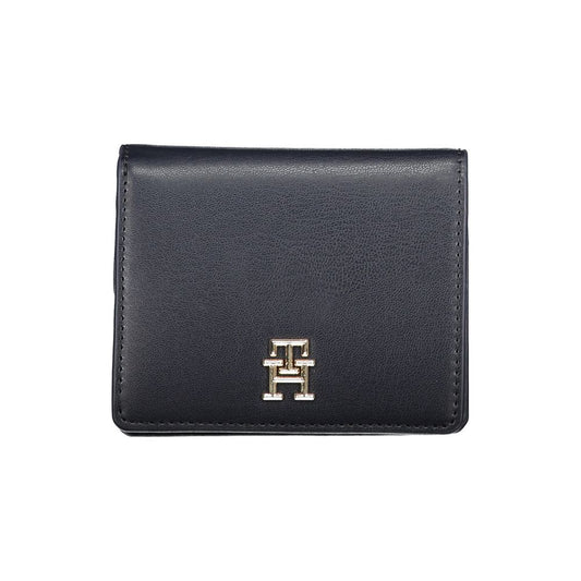 Cartera de polietileno azul