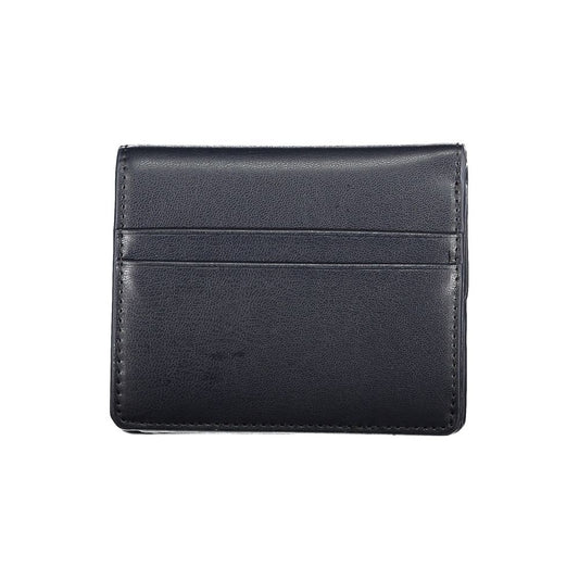 Cartera de polietileno azul