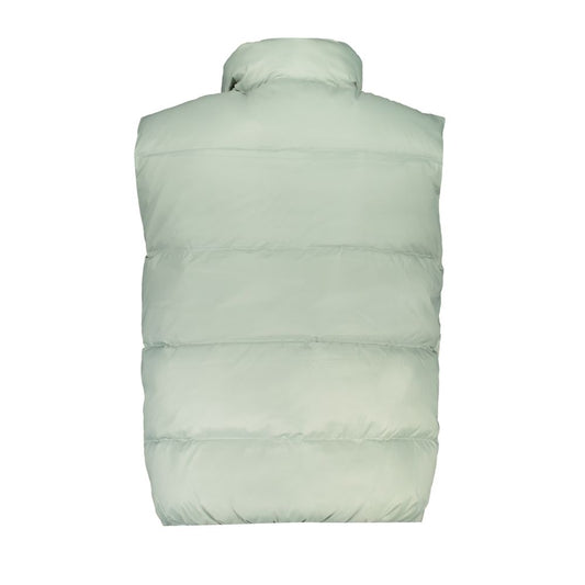 Chaqueta de poliamida verde