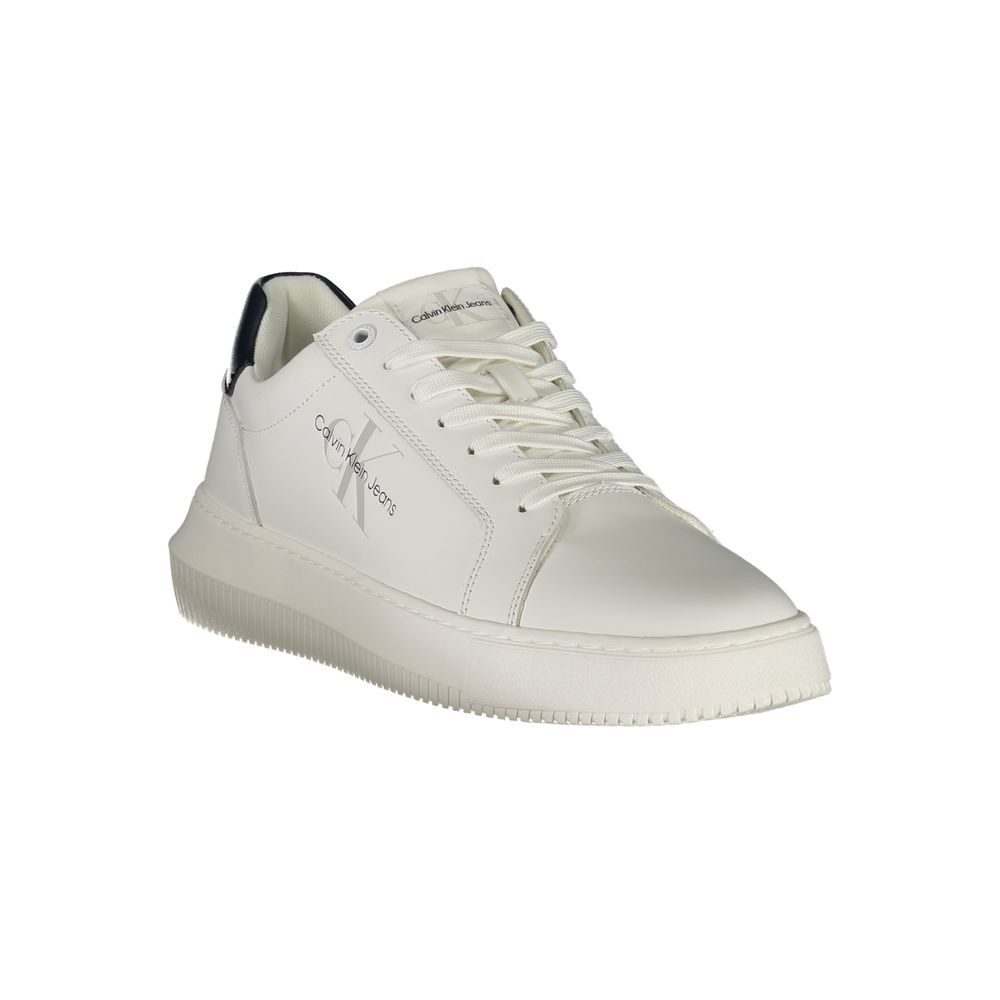 Zapatillas de piel blancas para hombre