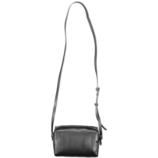 Sac à main en polyester noir