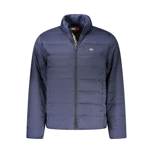 Chaqueta de poliamida azul para hombre