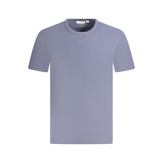 T-shirt en coton bleu