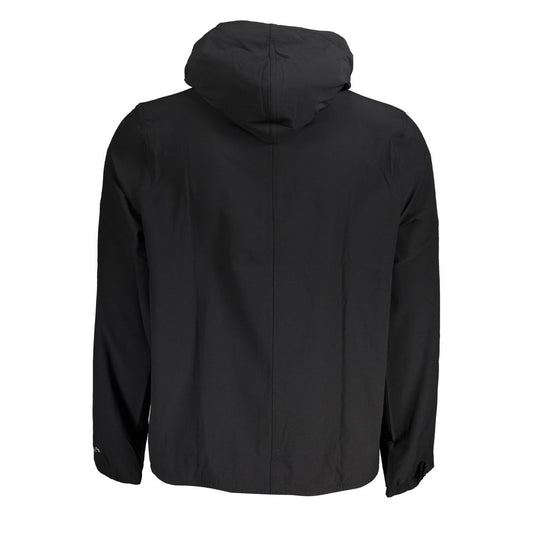Chaqueta deportiva elegante con capucha en tejido transpirable