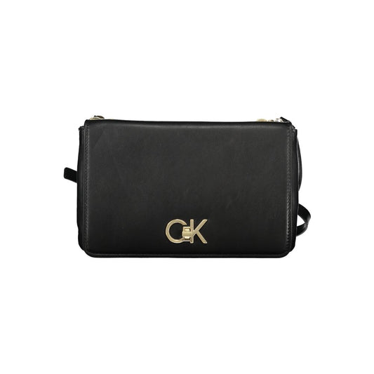 Sac à main en polyester noir