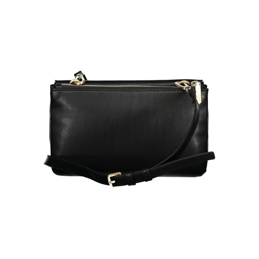 Sac à main en polyester noir