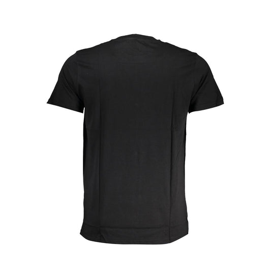 Camiseta de algodón negra
