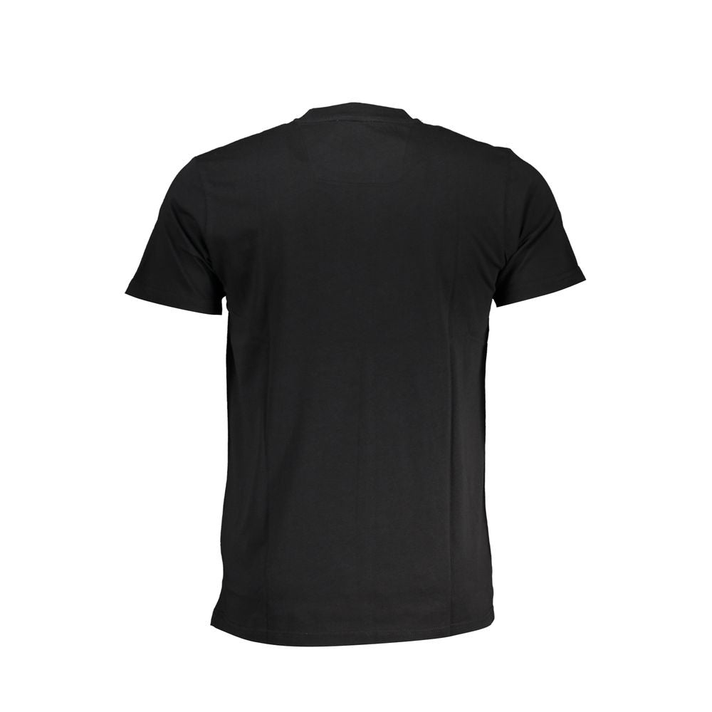 Camiseta de algodón negra