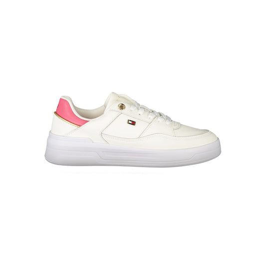 Zapatillas blancas de polietileno para mujer