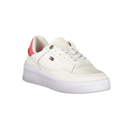 Zapatillas blancas de polietileno para mujer