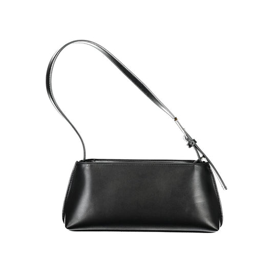 Sac à main femme en polyester noir