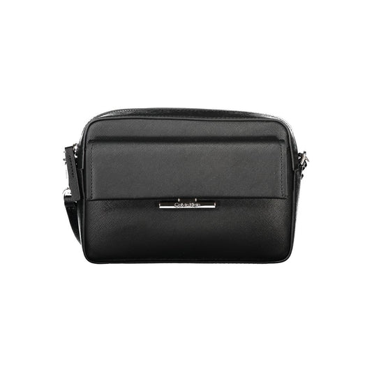 Sac à main noir en polyéthylène pour femme
